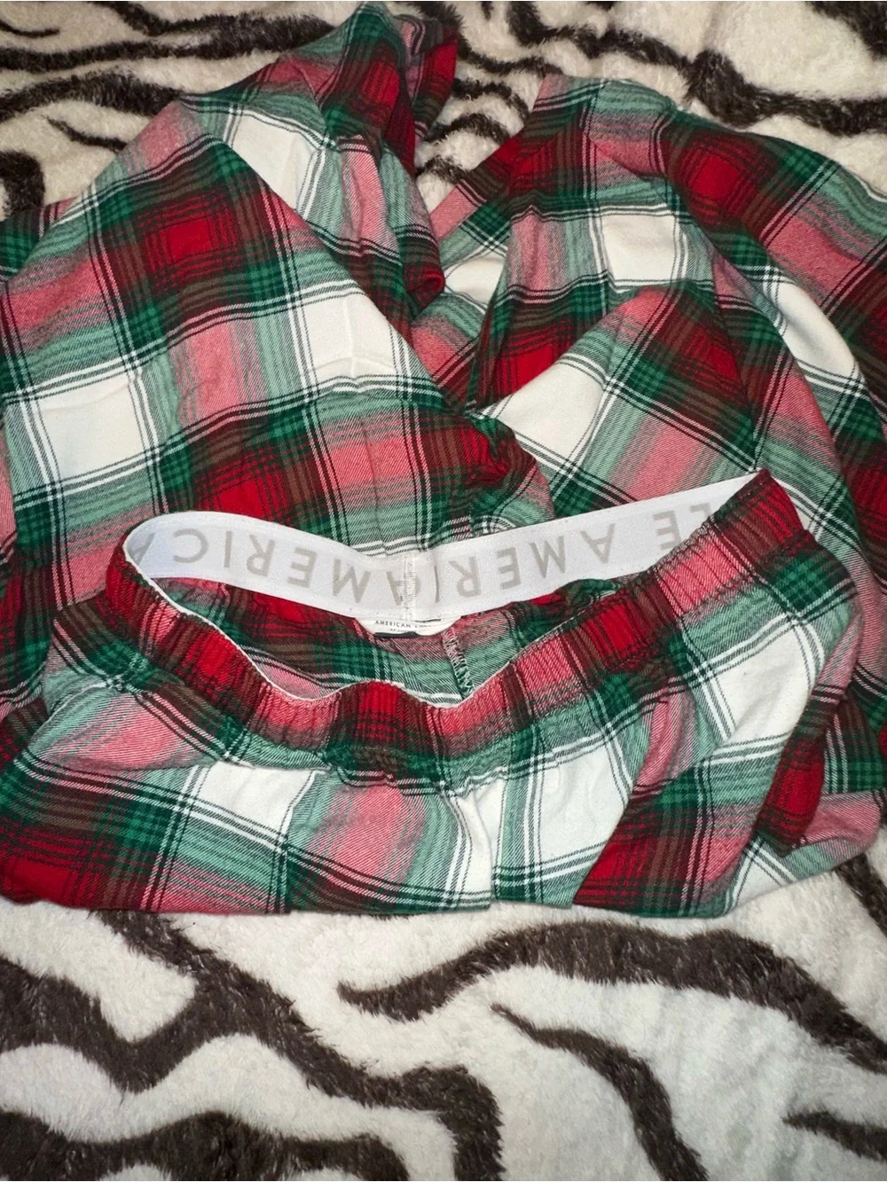 Men’s American Eagle Plaid Pajama Pants